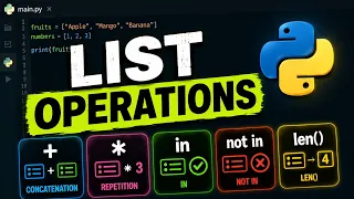 Python List Operations Made Easy in not in len Learn in 3 minutes