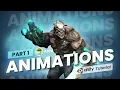 Animations tutorial in Unity Part 1