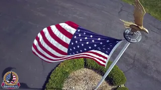 Saratoga Flag Flagpoles Made in the U S A