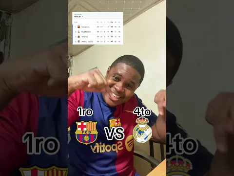 Barcelona vs Real Madrid #realmadrid #barcelona #atleticodemadrid #laliga #yututay