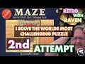 I solve the Worlds Most Challenging Puzzle from 1985 All Vibes Run
