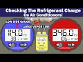 R410A Refrigerant Charge Level Measurements on Air Conditioners Walkthrough and Practice