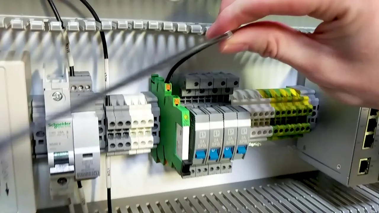 Control Panel Build Series Part 17:  Wiring Power Distribution