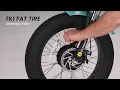 TK1 Fat Tire Assembly Mooncool