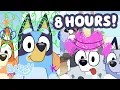 LIVE Taking Turns on Faceytalk Bluey and the Cousins 8 HOURS Funny Moments Bluey