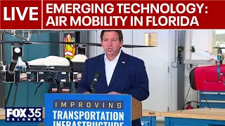 Watch Live Gov Ron DeSantis on air mobility innovation FULL