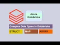 7 Complex Data Types in Data bricks