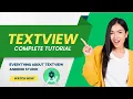 Textview in Android Android Textview Tutorial