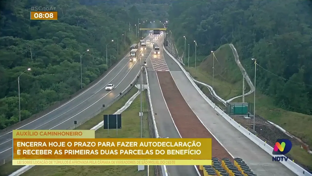 Prazo para inscrição do auxílio para caminhoneiros termina nesta segunda-feira