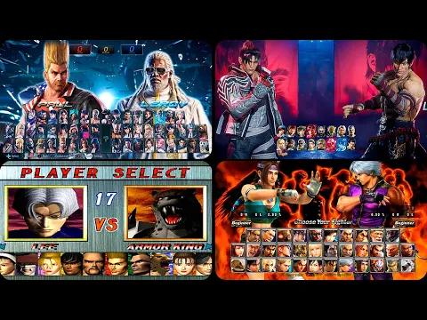 Download MP3 Evolution of Character Select in Tekken Games (1994 - 2024 | PS1 - PS5)