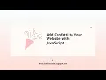 Add Confetti to Your Website with JavaScript Fun Easy Tutorial