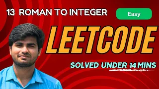Roman to integer Leetcode problem 13 Tamil Explanation Python Karthi Stucks At Code