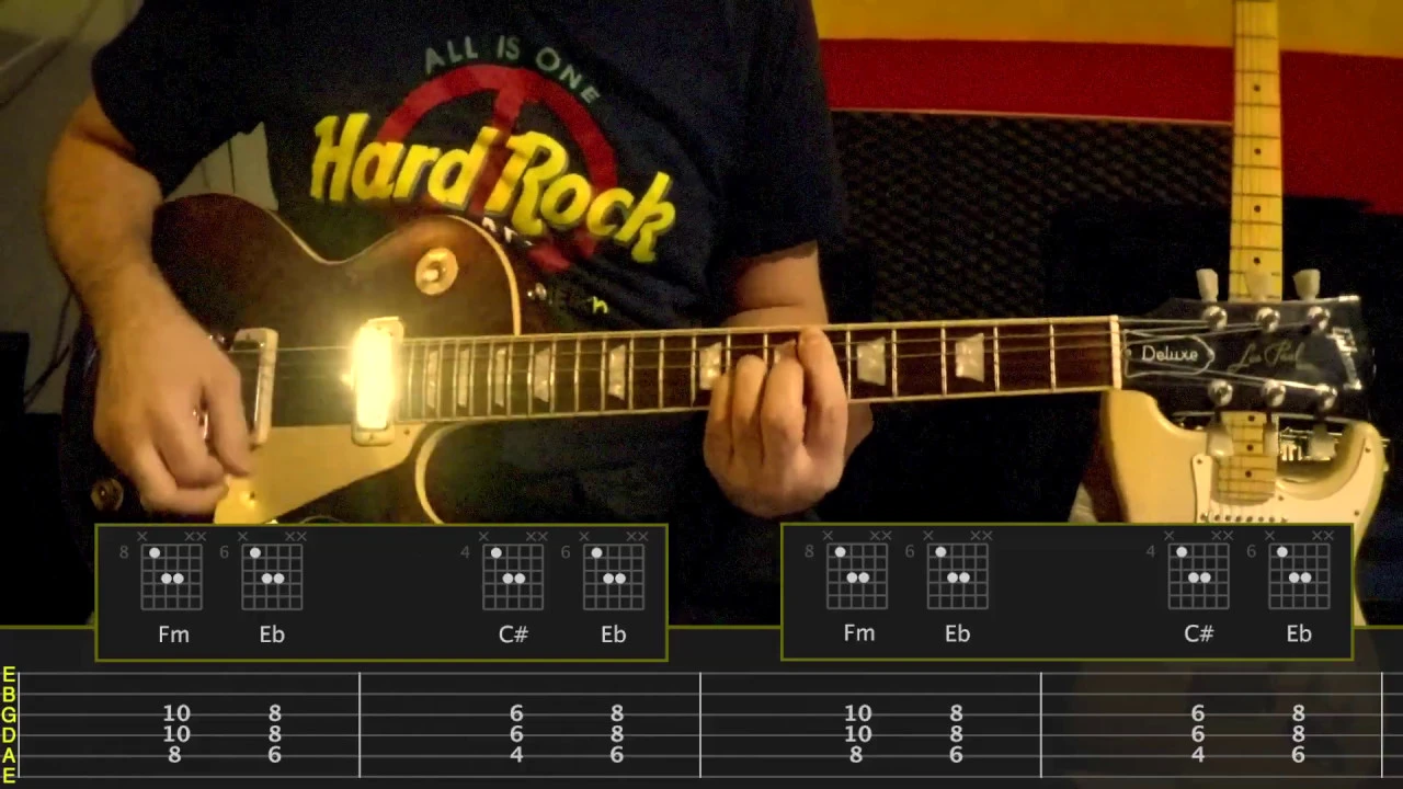 Dream On - Aerosmith - How To Play Guitar Lesson & Tablature