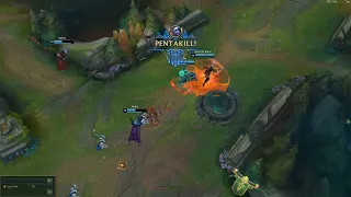 Easiest Pentakill Ever As Tristana Ft WillyWonka 