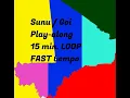 SUNU / GOI fast 15 minute LOOP for play-along [sangban \u0026 djembe accompaniment] MALI Kaarta repert.