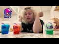 trying the whole taco bell menu