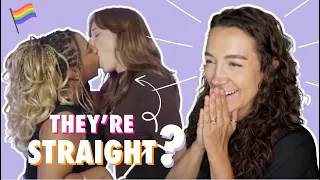 Lesbian Reacts To Straight Women Kissing are we sure