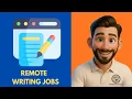 Remote Writing Jobs