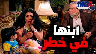 ضربها و خطف ابنها عشان يرجعها لعصمته😨 فرج و غاده عبدالرازق