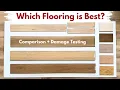 Vinyl Plank vs Laminate vs Engineered Hardwood - Overview and Durability Testing Builds by Maz