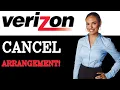 How To Cancel Payment Arrangement Verizon 2025