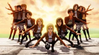  mmd shingeki no kyojin help me survey corps 