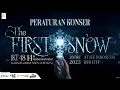 Lagu Fenomena Langka Akan Dimulai: Peraturan di Konser The First Snow