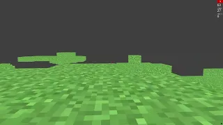 Python Minecraft clone chunking showcase