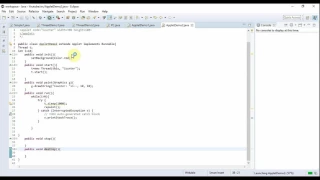 Applets in Java Part 2 OOC 15CS45 VTU