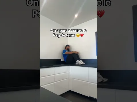 ON A PERDU CONTRE LE PSG DE TEMU 😔💔