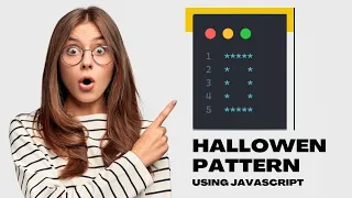 Easy Way to Print Hallowen Square Star Pattern Using Javascript For Beginners Star Patterns