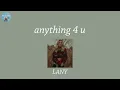 Download Lagu anything 4 u - LANY (Lyric Video)