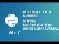 String Multiplication Using Number Reversal Clean Python Logic Interview-Focused
