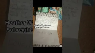 heather wyatt reads aubreigh s letters
