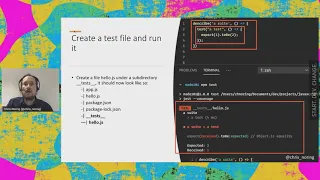 Intro to Visual Studio Code with NodeJS