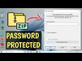 How to create password protected ZIP folder Convert files to secured zip files