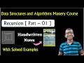 Recursion Part - 01 Lecture 3 DSA Mastery Course
