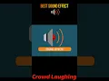 Download Lagu Crowd Laughing Sound Effect #shorts #soundeffects