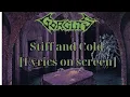 Gorguts - Stiff and Cold  [Lyrics on screen]