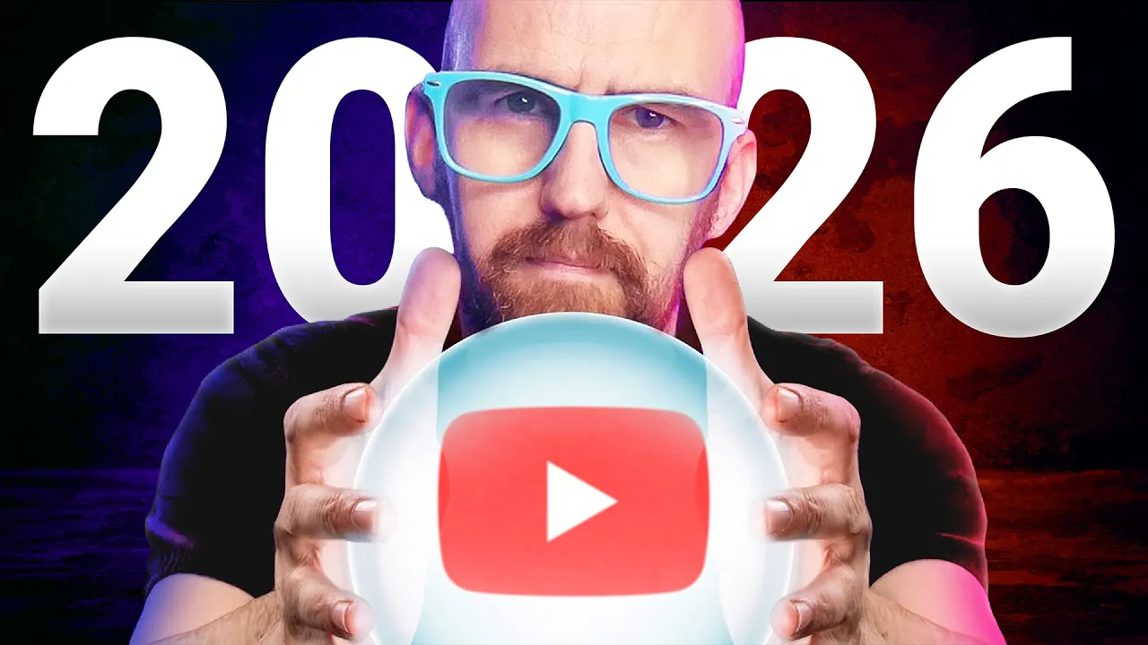 Predicting the BIGGEST CHANGES to YouTube in 2026 Thumbnail
