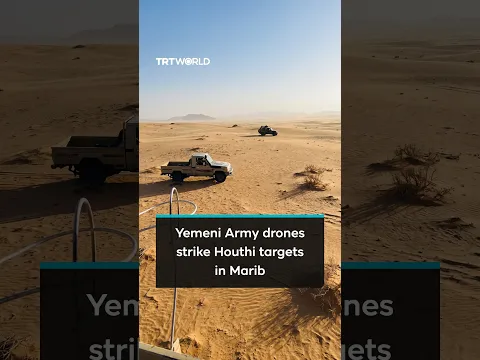 Yemeni Army drones strike Houthi targets in Marib