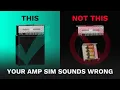 Why Almost Every Amp Sim Sounds Wrong