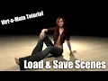 Virt-a-Mate Tutorial - Load and Save Scenes