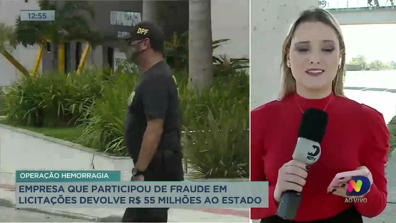 Empresa que participou de fraude em licitações devolve R$ 55 milhões a SC