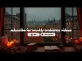 Window Ambience 🌧️ Autumn Rain & Thunder in Edinburgh 🍁