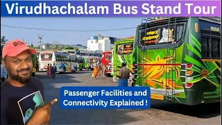 virudhachalam bus stand tour passenger facilities and connectivity explained