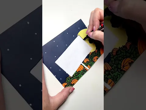 Drawing An Envelope For The Great Pumpkin | Charlie Brown POSCA Art