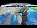 Rainfall totals could be locally heavy in parts of northeast Florida this weekend