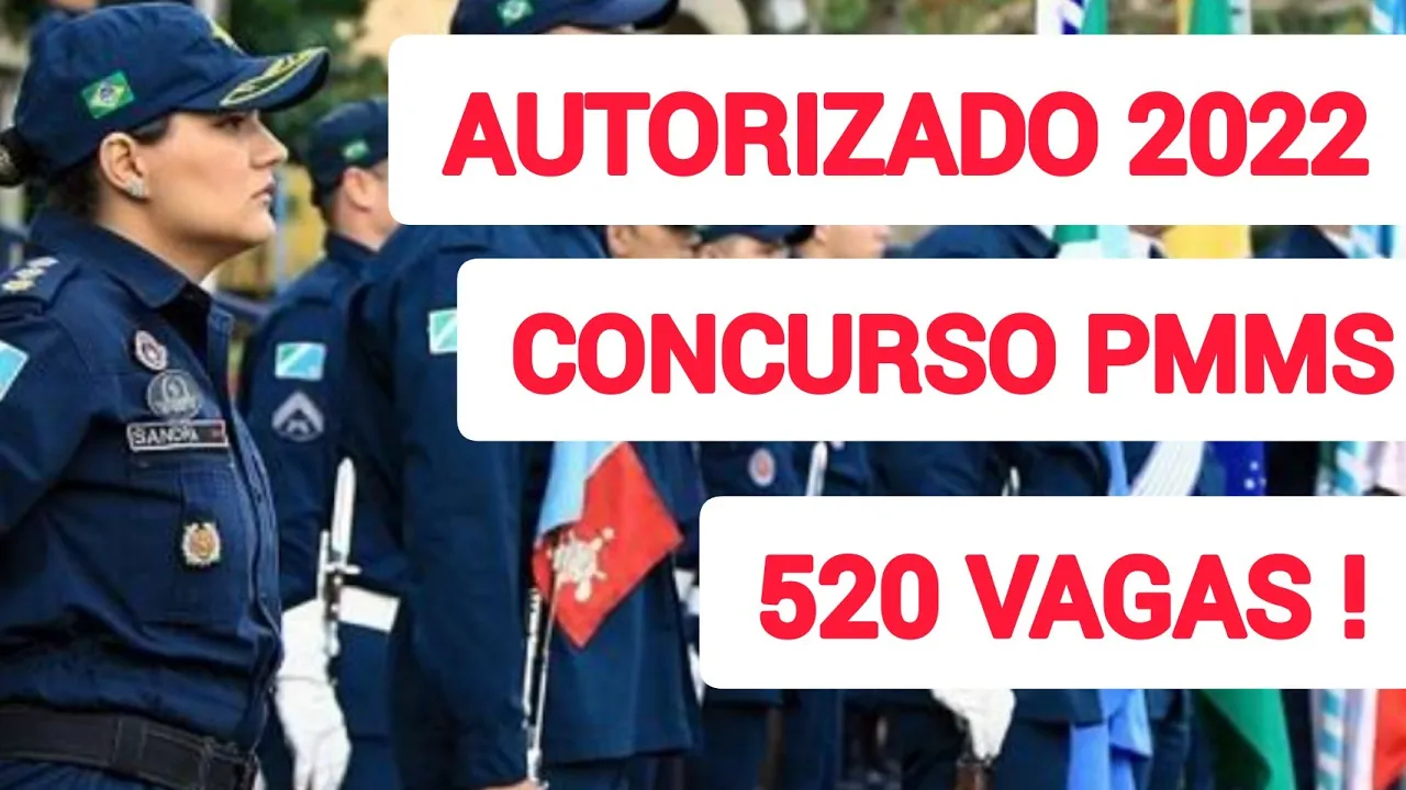 CONCURSO POLÍCIA MILITAR DO MATO GROSSO DO SUL - AUTORIZADO!