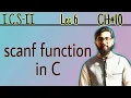 scanf function in C 2nd year computer chapter 10 ICS Part 2